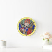 Guru Rinpoche, Padmasambhava, Himalayas - Nepal Runde Wanduhr (Zuhause)