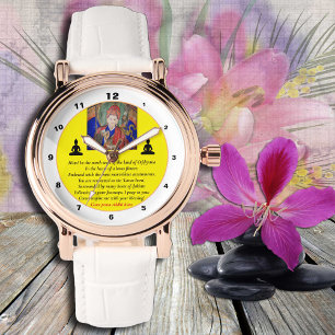 Guru Rinpoche, Sieben-Linien-Gebet / Padmasambhava Armbanduhr