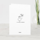 Guru Zelda Fügen Sie einen Namen Geburtstag Glückw Karte (Rückseite)