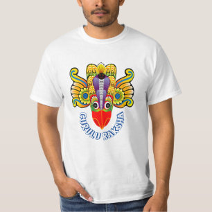 Gurulu Raksha Sri Lanka Dämon Design T-Shirt