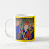 GuruRinpoche u. sieben Linie Gebet (Engl.-Text) Kaffeetasse (Links)