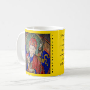 GuruRinpoche u. sieben Linie Gebet (tibetanischer Kaffeetasse