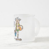 Gus-Age-Dinge, Tshirts und Geschenke Mattglastasse (VorderseiteRechts)