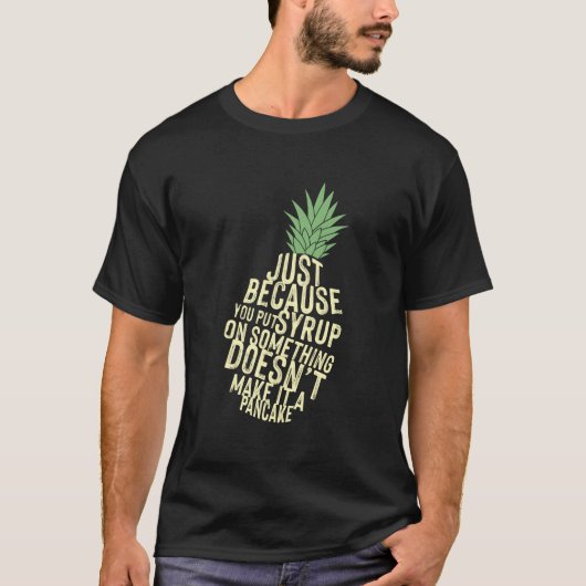Gus and Spencer Ananas Psych T-Shirt (Vorderseite)