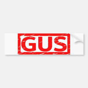 Gus-Briefmarke Autoaufkleber