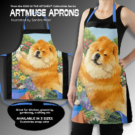 GUS der Chow-All-Over-Print-Schürze Schürze