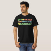 gus ist große toxische Männlichkeit giftig T-Shirt (Vorne ganz)