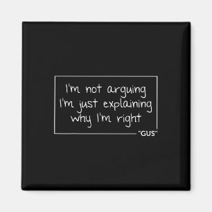 Gus Quote Funny Birthday Personalisiert Name Gift  Magnet