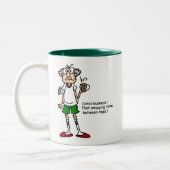 Gus über Naptime T - Shirt und Geschenke Zweifarbige Tasse (Links)