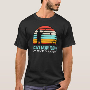 Gussarm Angelleidenschaft Hobby Angler Humor T-Shirt