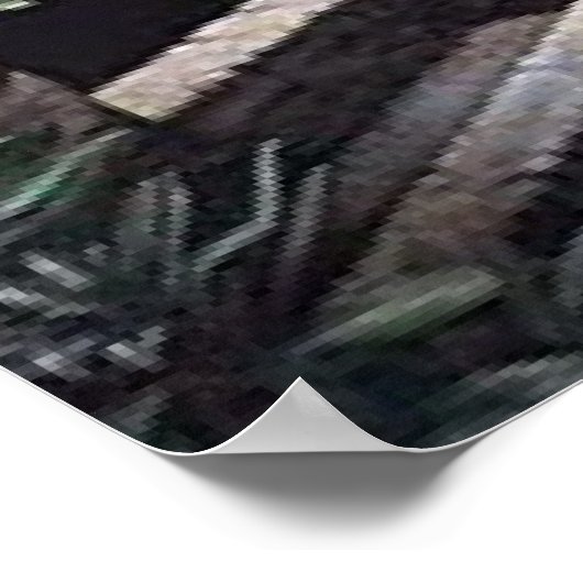 Gussstür Poster (Ecke)