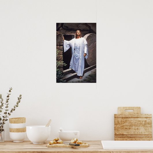 Gussstür Poster (Küche)