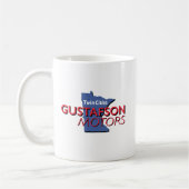 Gustafson Motors Wordmark Design Tasse (Links)