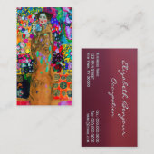 Gustav & Elizabeth ~ Visitenkarten Visitenkarte (Vorne/Hinten)