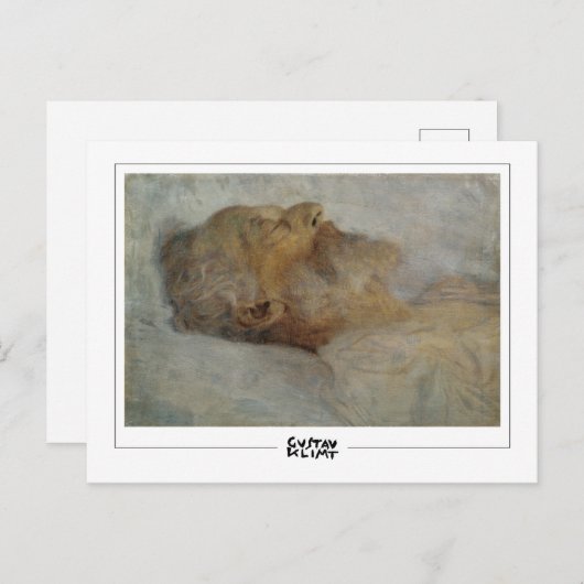 Gustav Klimt #12 - Fine Art Postcard Postkarte (Vorne/Hinten)