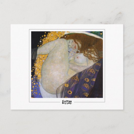 Gustav Klimt #134 - Kunsthandwerkskarte Postkarte (Vorderseite)