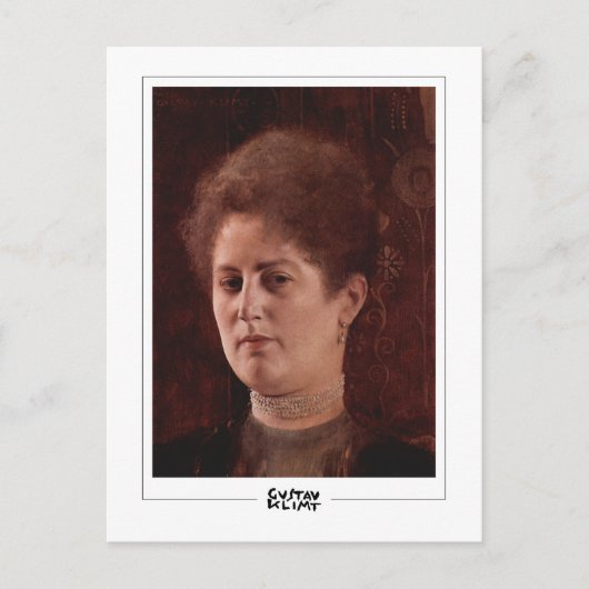 Gustav Klimt #142 - Kunsthandwerkskarte Postkarte (Vorderseite)