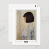 Gustav Klimt #187 - Kunsthandwerkskarte Postkarte (Vorne/Hinten)