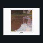 Gustav Klimt #213 - Kunsthistorkarte Postkarte<br><div class="desc">Gustav Klimt - ruhiger Teich. Art & Signatur Postkarte #213 von The Zedign House. Weitere Bilder und Designs von Gustav Klimt - Gemälde & Zeichnungen finden Sie unter https://books.zedign.com/zas/166.html</div>