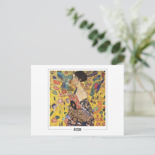 Gustav Klimt #22 - Fine Art Postcard Postkarte (Stehend Vorderseite)