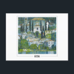 Gustav Klimt #24 - Fine Art Postcard Postkarte<br><div class="desc">Gustav Klimt - Kirche in Cassone 1913. Art & Signatur Postkarte Nr. 24 von The Zedign House. Weitere Bilder und Designs von Gustav Klimt - Gemälde & Zeichnungen finden Sie unter https://books.zedign.com/zas/166.html</div>