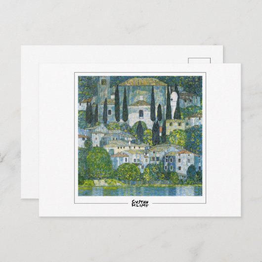 Gustav Klimt #24 - Fine Art Postcard Postkarte (Vorne/Hinten)