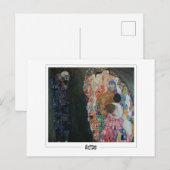 Gustav Klimt #257 - Kunsthandwerkskarte Postkarte (Vorne/Hinten)