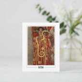 Gustav Klimt #25 - Fine Art Postcard Postkarte (Stehend Vorderseite)