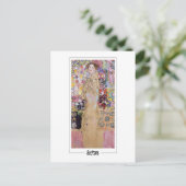 Gustav Klimt #285 - Fine Art Postcard Postkarte (Stehend Vorderseite)