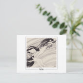 Gustav Klimt #341 - Kunsthandwerkskarte Postkarte (Stehend Vorderseite)