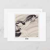 Gustav Klimt #341 - Kunsthandwerkskarte Postkarte (Vorne/Hinten)