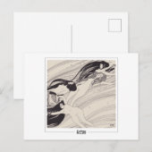 Gustav Klimt #341 - Kunstpostkarte Postkarte (Vorne/Hinten)