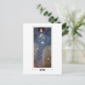 Gustav Klimt #400 - Fine Art Postcard Postkarte (Stehend Vorderseite)