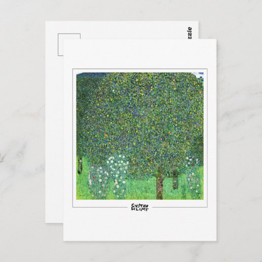 Gustav Klimt #415 - Kunsthandwerkskarte Postkarte (Vorne/Hinten)