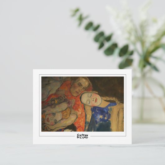 Gustav Klimt #42 - Fine Art Postcard Postkarte (Stehend Vorderseite)