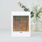 Gustav Klimt #467 - Kunsthandwerkskarte Postkarte (Stehend Vorderseite)