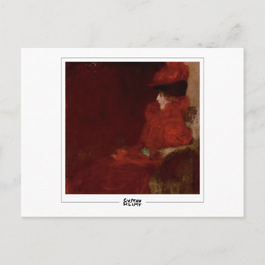 Gustav Klimt #473 - Kunsthandwerkskarte Postkarte (Vorderseite)