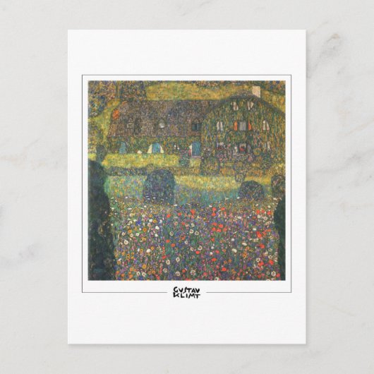 Gustav Klimt #477 - Kunsthandwerkskarte Postkarte (Vorderseite)