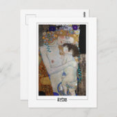 Gustav Klimt #495 - Kunsthandwerkskarte Postkarte (Vorne/Hinten)
