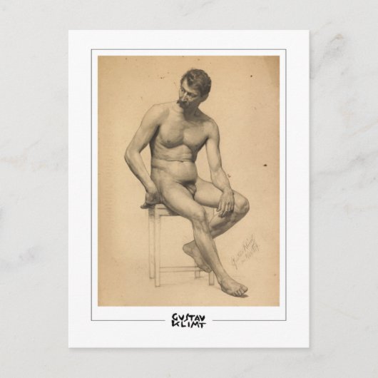 Gustav Klimt #514 - Kunsthandwerkskarte Postkarte (Vorderseite)