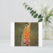 Gustav Klimt Abandoned Hope Postkarte (Stehend Vorderseite)