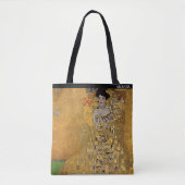 Gustav Klimt – Adele Bloch-Bauer – Custom Text Tasche (Vorderseite)