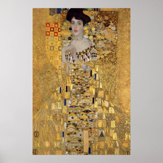 Gustav Klimt Adele Bloch-Bauer I Druck Österreichi Poster (Vorne)