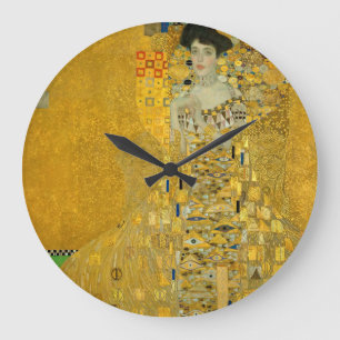 Gustav Klimt "Adele Bloch-Bauer I" Large Clock Große Wanduhr