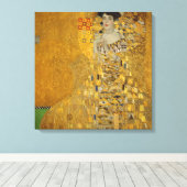 Gustav Klimt - Adele Bloch-Bauer I Leinwanddruck (Insitu (Holzboden))