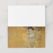Gustav Klimt - Adele Bloch-Bauer I Platzkarte (Außenseite Aufgefaltet)