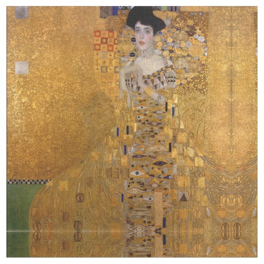 Gustav Klimt - Adele Bloch-Bauer I. Stoff (Nahaufnahme)
