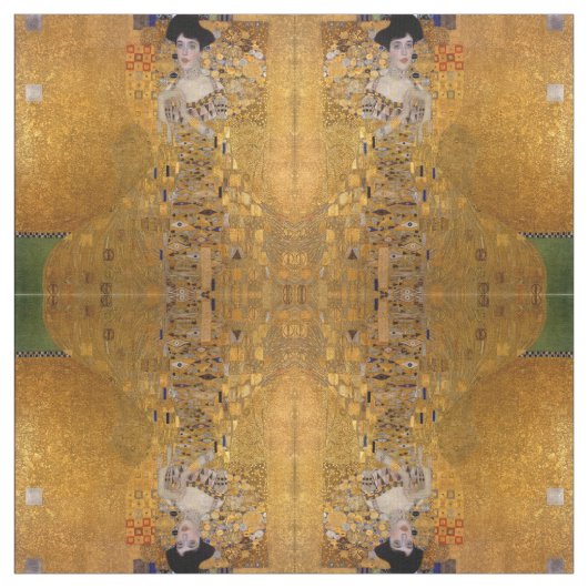 Gustav Klimt - Adele Bloch-Bauer I. Stoff (Muster)