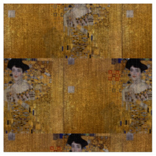 Gustav Klimt - Adele Bloch-Bauer I. Stoff