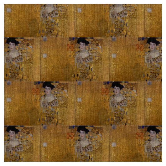 Gustav Klimt - Adele Bloch-Bauer I. Stoff (Muster)